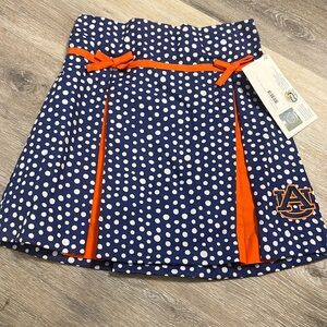 Auburn kids pleated skirt